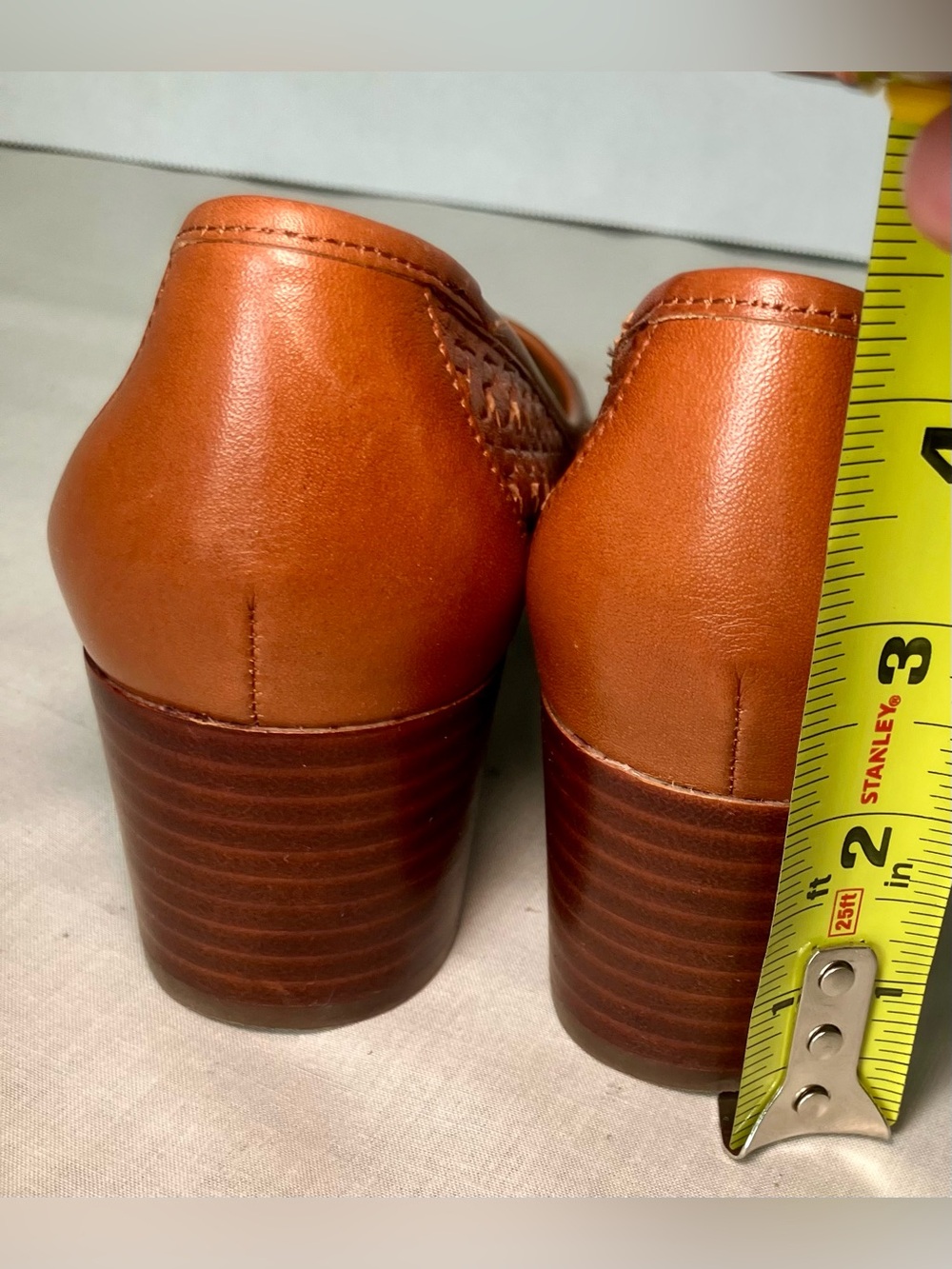 Patricia Nash Allegra Pump Woven Leather Slip-On Block Heel Size 6.5M - Picture 12 of 16